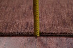 Handmade hand knotted Contemporary Coffee Brown Gabbeh lori baft Oriental wool Rug for Living room office commercial - Product Image 5