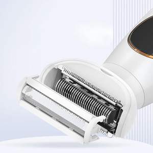 Depiladora Eléctrica Húmeda/Seca para Mujer con Doble Cuchilla, Carga USB, Pantalla LED, Resistente al Agua, para Depilación Corporal y de Bikini - Product Image 3