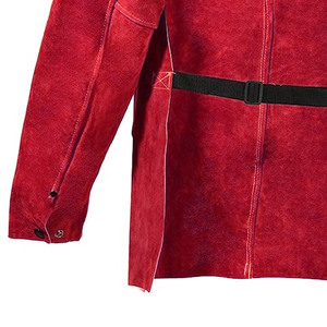 Respirant Dernière Conception Soudage Vêtements En Cuir Tissu Imperméable Soudeur Élégant Veste En Cuir Par KEEM BROTHERS - Product Image 4