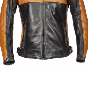 OEM hecho a medida transpirable a prueba de viento de talla grande chaqueta de cuero para montar en motocicleta cómodas chaquetas de moto Unisex - Product Image 6