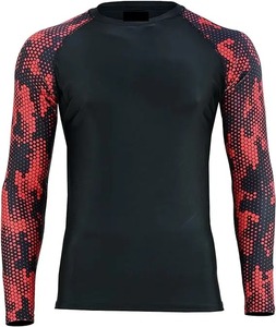 Custom MMA <b>BJJ</b> <b>Rashguard</b> Set 4PCS Compression Fightwear Kickboxing Muay Thai T-Shirts Pants Polyester Made in Pakistan 2025 - Product Image 1