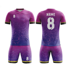 Francia, conjuntos de camisetas de fútbol en 100% poliéster sublimación impresa Top equipos de fútbol de moda uniformes para adultos y jóvenes - Product Image 4