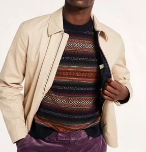2026 Breathable Custom Embroidery <b>Jackets</b> Plus Size <b>Canvas</b> <b>Work</b> <b>Jacket</b> Stretch Cotton Twill Bomber <b>Jacket</b> - Product Image 4