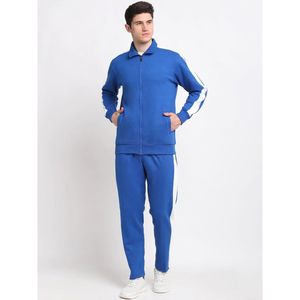 2024 unisexe fermeture éclair gymnastique course costume XXL col montant manteau pantalons de survêtement Jogging ensemble imprimé côté rayures respirant polaire pour - Product Image 2