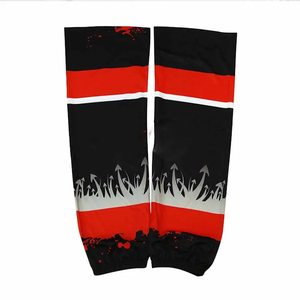Collection d'accessoires de sport avec service de personnalisation de marque OEM, vente en gros de chaussettes de hockey sur glace respirantes de qualité supérieure - Product Image 2