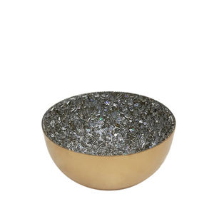Vente en gros bougeoir votif en fer et perles couleur or bougeoir au design de luxe pot à bougies pour fête noël décoration intérieure - Product Image 5