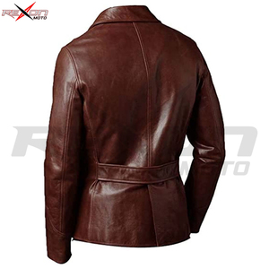 Giacche in pura <span class=keywords><strong>pelle</strong></span> originali da donna di Design moderno di alta qualità giacche <span class=keywords><strong>Blazer</strong></span> da <span class=keywords><strong>uomo</strong></span> in vera <span class=keywords><strong>pelle</strong></span> di pecora con 5 bottoni - Product Image 5