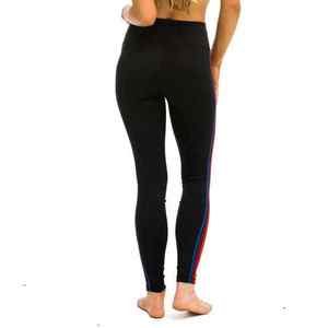 Leggings Deportivos de Mujer en Spandex/Poliéster, Ajuste Cómodo, Movimiento Flexible, Elasticidad en Cuatro Direcciones, Transpirables, Cintura Elástica para Yoga - Product Image 2