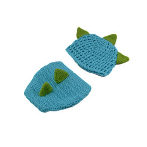 Disfraz de Dinosaurio Hecho a Mano en Oferta para Sesiones de Fotos de Bebés, Recién Nacidos e Infantes - Product Image 3