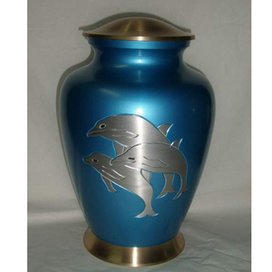 Urnes funéraires et souvenirs en forme de dôme métallique Urnes funéraires funéraires Urnes funéraires métalliques pour adultes à vendre - Product Image 3