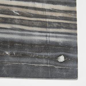 Assiette à découper en marbre blanc design avec veines noires Planche de cuisine et de service chic pour les maisons modernes - Product Image 5