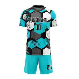 Camiseta de fútbol de diseño personalizado de la mejor calidad, camiseta de fútbol, uniforme deportivo, ropa de entrenamiento transpirable a la venta, traje de fútbol para hombres - Product Image 2