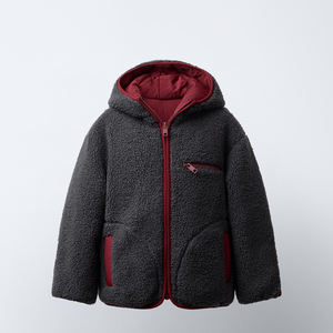 Dernière tendance : Blouson Sherpa Bomber Oversize Réversible de Haute Qualité, Chaud et Confortable, avec Tissu Respirant 2026 - Product Image 1