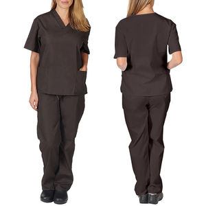 Uniforme Top Pantalones para Unisex Moda Manga Corta Enfermera Hospital Uniforme - Product Image 2