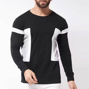 Vêtements décontractés T-Shirt mode unique T-Shirt personnalisé couleur différente Look T-Shirt pleine taille plaine teint hommes T-Shirt - Product Image 1