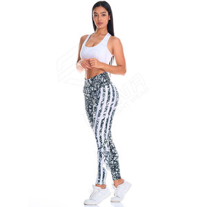 New Best Fashion Style Women High Waisted Breathable <b>Summer</b> Workout <b>Leggings</b> Sportswear Sale Spandex/Polyester - Product Image 2