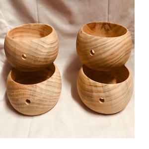 Cuencos de hilo de madera de muy buena calidad hechos a medida, adecuados para tiendas de hilo y entusiastas del hilo, ideales para reventa - Product Image 1