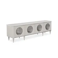 Console TV Eclipse |   Finition Clair de Lune Éthéré & Minimalisme Moderne