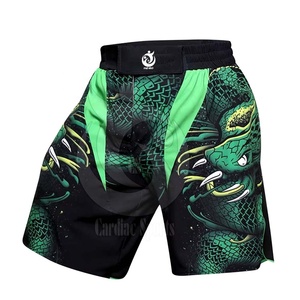 Shorts de protection contre les éruptions cutanées en coton de haute qualité Vêtements de lutte MMA à haute compression pour adultes Taux de vente entier pour la qualité - Product Image 6
