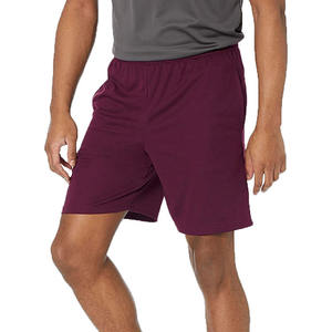 Pantalones cortos de malla de tendencia superior transpirable para hombres, ropa informal de color sólido, nueva moda, pantalones cortos de malla de tarifa razonable en tamaño personalizado - Product Image 1