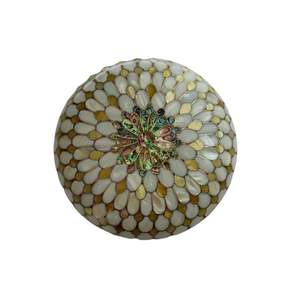 High Quality Luxury <b>Mother</b> of Pearl <b>Gift</b> Box Round Shape for Holiday <b>Gifts</b> Home Decor Vietnam Wholesale Storage Boxes & Bins - Product Image 4