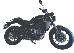 มอเตอร์ไซค์ออริจินัล แข็งแกร่ง รุ่น HD X 350 - Product Image 1