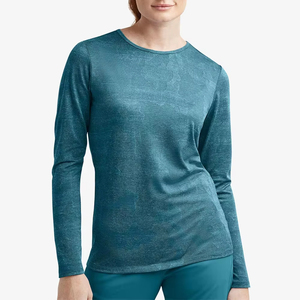 Haute qualité hôpital personnalisé unisexe coton médical à manches longues et à manches courtes infirmière UnderScrubs sous Scrubs chemises - Product Image 2