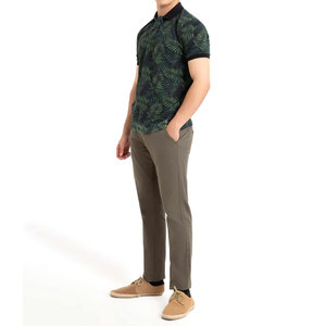 Vente en gros de tissus en toile 100% polyester respirants et personnalisables avec logo pour chemises homme et unisexe, couleurs et tailles sur mesure - Product Image 4
