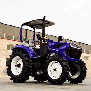 Factory Supply <b>Small</b> Compact 4X4 Farmtrac <b>Wheel</b> Tractor for Farming & Gardening Automatic Gear Pump Engine for Agricultural Use - Product Image 2