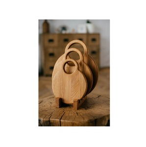 Tabla de cortar de nogal negro de madera de acacia Tabla de cortar de madera Tabla de cortar de nogal Tabla de cortar natural - Product Image 1