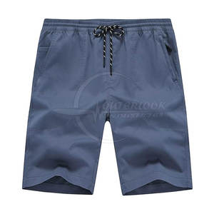 Shorts décontractés pour hommes Conception de logo personnalisé Vêtements de mode confortables Fabriqués en usine au Pakistan Motif solide - Product Image 2