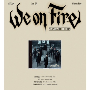 &TEAM - อัลบั้ม EP ชุดที่ 3 : We on Fire (STANDARD EDITION Ver) - Product Image 2