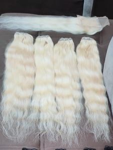 Vente en gros de cheveux indiens vierges Remy de haute qualité de la marque ALVI, 100% authentiques, 8-32 pouces, ondulés, doux, avec livraison rapide par DHL FedEx - Product Image 5
