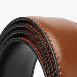 Ceinture en cuir PU de haute qualité pour homme, fabrication sur mesure, vente directe d'usine - Product Image 6