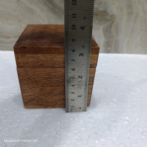 Boîte à bijoux en bois personnalisée, sculptée à la main, boîte de rangement pour bijoux, boîtes à bagues élégantes - Product Image 5