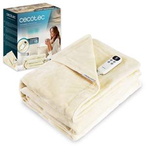Manta Eléctrica Cecotec HeatComfort Calm 115W Beige, 160x130 cm, 10 Temperaturas, Apagado Automático, Lavable, Certificación GS, Invierno - Product Image 4