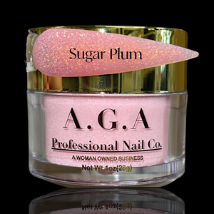 Polvere Acrilica A.G.A Sugar Plum per Nail Art, Polvere Colorata con Logo Personalizzato per Unghie Acriliche - Product Image 2
