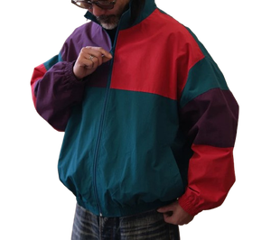 Chaqueta Cortavientos Extra Grande Personalizada para Hombre, 100% Nailon, Ropa Deportiva, Lona, Servicio OEM de Marca Personalizada - Product Image 4