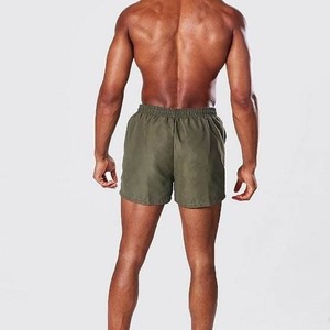 Logo personnalisé Short d'été en coton polyester avec cordon de serrage élastique pour l'extérieur Short décontracté pour hommes - Product Image 6