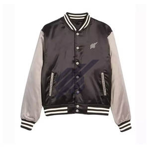 Veste en Satin Personnalisable pour Homme Top Tendance Design Décontracté Hiver avec Col Montant Dernier Style Taille Personnalisable - Product Image 1