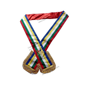 Ceinture en laine personnalisable écossaise moderne brodée de mode franc-maçon Regalia Écharpes de rite écossais à vendre - Product Image 4