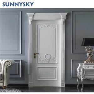 <span class=keywords><strong>Puerta</strong></span> <span class=keywords><strong>de</strong></span> madera maciza <span class=keywords><strong>de</strong></span> <span class=keywords><strong>caoba</strong></span> pintada Diseño Interior estilo americano personalizado Sunnysky <span class=keywords><strong>precio</strong></span> - Product Image 6