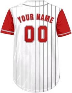 Maillot de baseball personnalisé, imprimé multicolore, maillots d'équipe, meilleures ventes, OEM, maillot de baseball de bonne qualité - Product Image 6