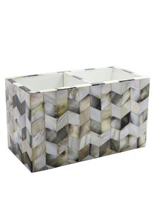 Boîte à mouchoirs en résine de nacre élégante de meilleure qualité pour les restaurants hôtels boîte de rangement nouveau conteneur personnalisé à vendre - Product Image 2
