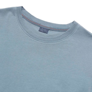 เสื้อยืดแขนยาวคอตตอน180 GSM สำหรับผู้ชาย, เสื้อยืดแขนยาวลำลองเนื้อนุ่มระบายอากาศได้ดี - Product Image 5