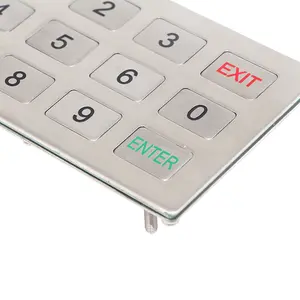 Keypad kunci kabinet industri