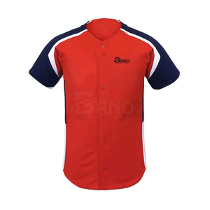 Uniforme de baseball de haute qualité pour hommes et jeunes, ensemble de manches courtes, conception personnalisée, vêtements de sport unis - Product Image 2