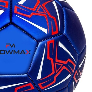 Flowmax Football pour l'entraînement des jeunes Matériau TPU brillant Couleur bleu marine Points de machine Matchs d'herbe Football professionnel - Product Image 4