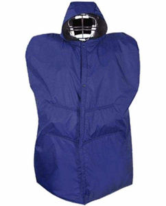 Chaqueta lateral de fútbol americano personalizada, impermeable, a prueba de viento, abrigo largo y cálido con impresión de logotipo de equipo de sublimación, bolsillo interior - Product Image 1