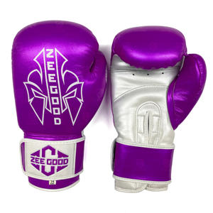 Gants de boxe fabriqués en cuir de vache véritable, gants de boxe de haute qualité, gants de boxe de qualité sportive fabriqués sur mesure - Product Image 1